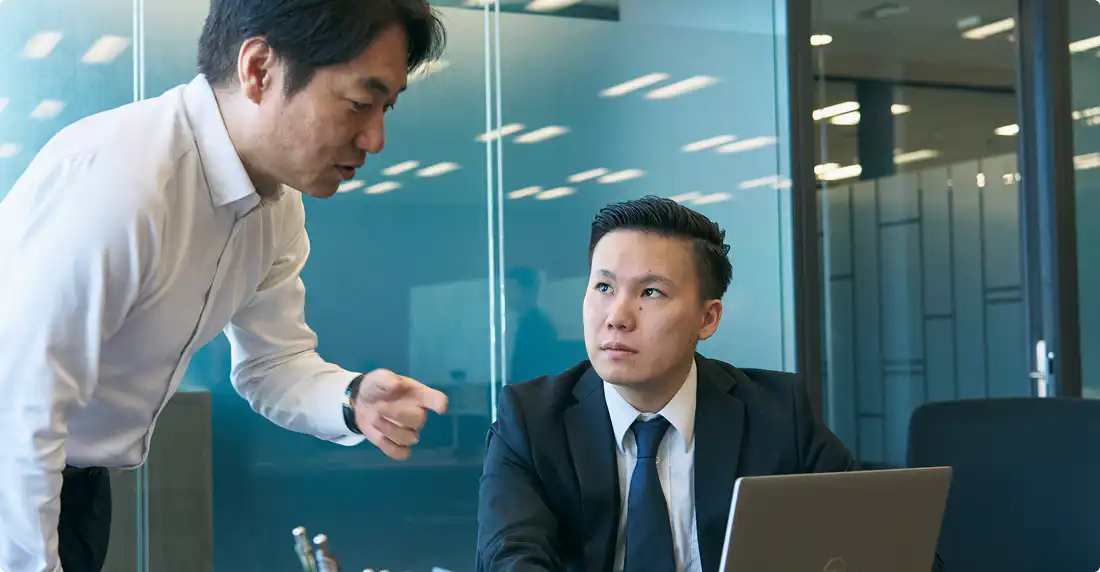 成長を加速させるサポート体制